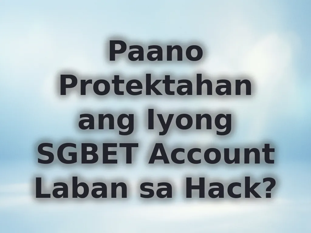 Secure Account Guide